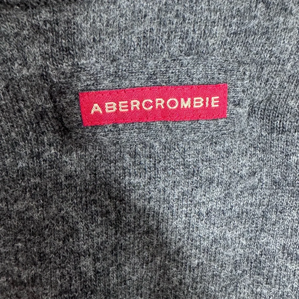 Vintage Abercrombie & Fitch Wool Blend Ringer Sweater Academia Preppy XL Y2K
